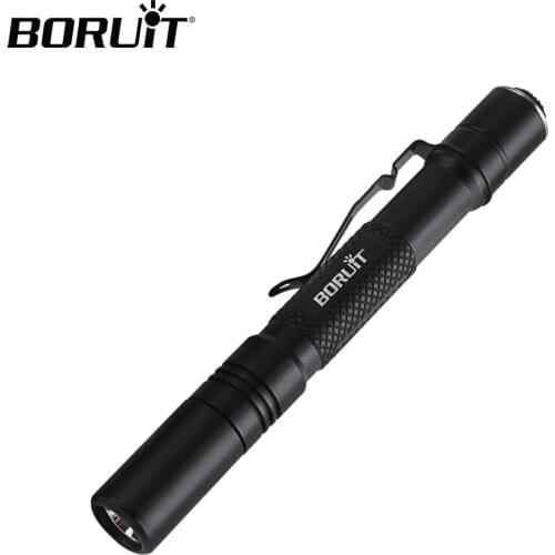 BORUiT BC20 CREE XP-G2 LED Mini Medical Flashlight 215 Lumens 4-Mode IPX8 Torch Memory Function Lantern for Working EDC Camping