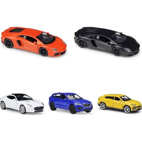 WELLY 1:36 Lamborghini AVENTADOR-LP700 alloy car model machine Simulation Collection toy pull-back vehicle Gift collection