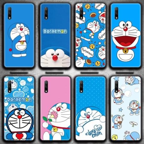 Cartoon Cat Doraemons Phone Case For Huawei Nova 6se 7 7pro 7se honor 7A 8A 7C 9C Play
