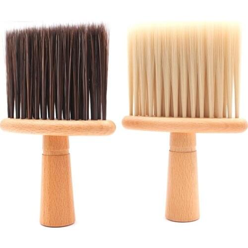 Soft Hair Brush Neck Face Duster Hairdressing Hair Cutting Cleaning Brush for Barber Salon Accessories Hairdressing Styling Tool