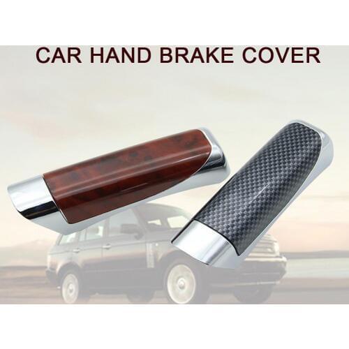 Hand Brake Set Universal Car Handbrake ABS plastic Cover Anti-Skid Auto Parking Brake