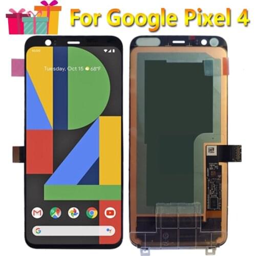Original Display Replace 5.7" For Google Pixel 4 G020M G020I GA01188 LCD Touch Screen Digitizer Assembly Replacement Parts