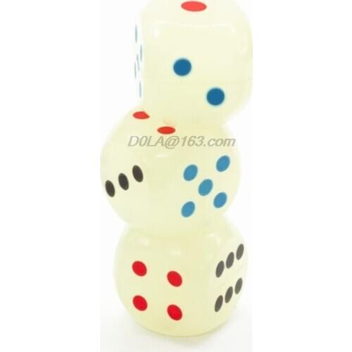 Drinking Dice 45MM Rubber Round Corner Dices Board Game Dice Party Gambling Cubes Dados Digital Dices Data Cube Bounce Ball Kids