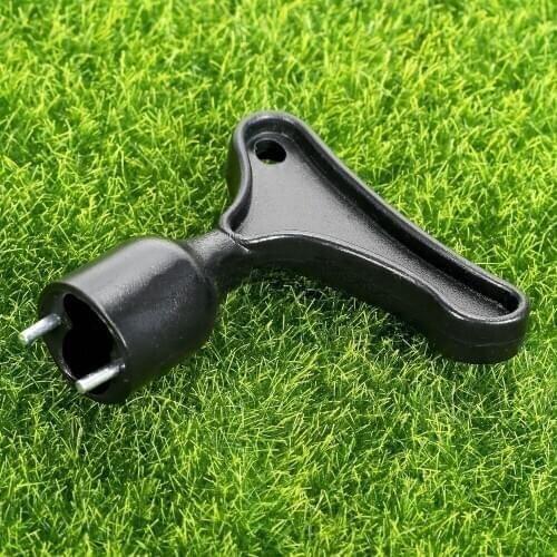 Practical Black Plastic Golf Shoe Cleats Wrench Spike Removal Golf Accessories Tool Club Aids Golf Training Aids Sports Gift