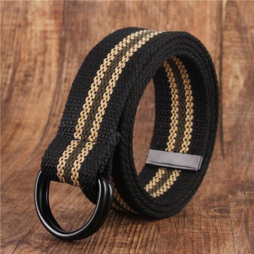 Mans Canvas Belt Automatic Leisure Belt Students Fashion Woman 's Belt