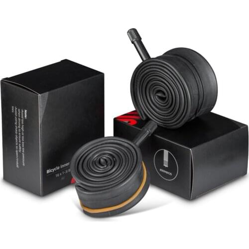 Bike Inner Tube Butyl Rubber Inner Tube 20×1.5/1.75, 16x1-3/8 Tire Schrader Valve for Brompton Folding Bicycle Tyre Cycling Part