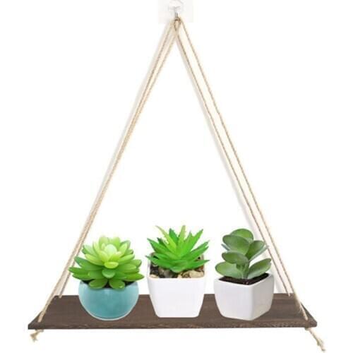 Plant Hangers Hanging Flower Plants Basket Cotton Rope Organizer Rack Home Garden DIY Decoration Handmade Indoor Outdoor
