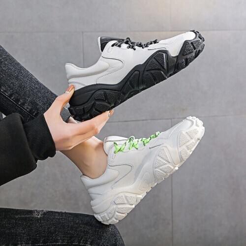 Womens sneakers spring new Low-top non-slip wear-resistant soft bottom casual lightweight platform walking womens shoes U27-10