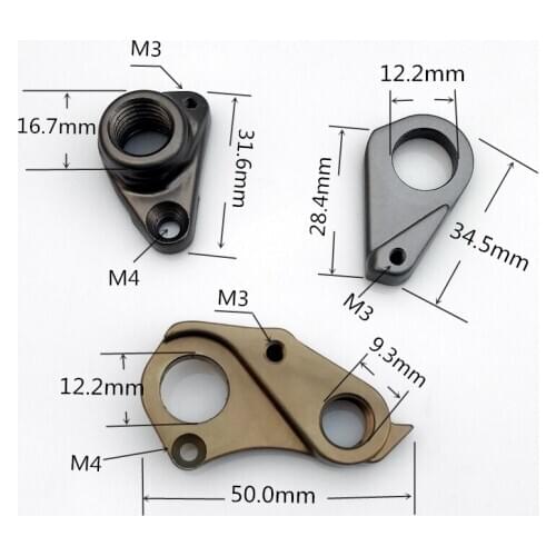 2pcs cycle rear gear mech derailleur hangers bike dropouts kit for Giant XTC SLR 12x142 GIANT Trance ObsesAnthem Lust Intrigue