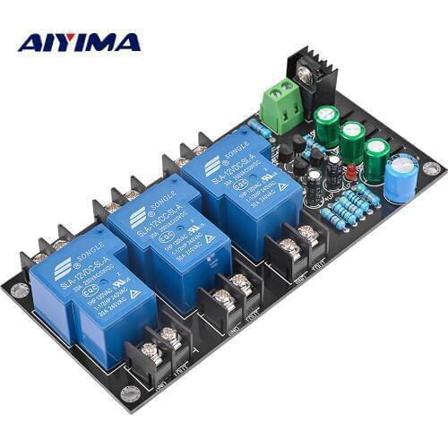 AIYIMA 900W 2.1 Speaker Protection Board independent 3 Channels DC Delay Protect for High Power Digital Amplifier BTL Circuits