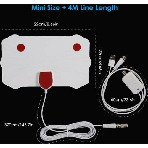 NEW 960 Mile Range Antenna TV Digital HD Skywire HDTV 1080P 4K Antena -Fast Shipping dropshipping Mile Range Antenna TV Digital