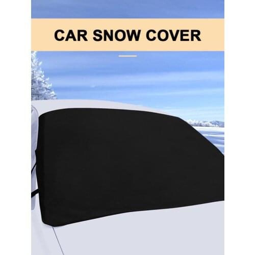 Car Windshield Protector Accessories Rain Sun Shade Snow Cover 600D Oxford Cloth Car Truck Van SUV Front Sun Covering Universal