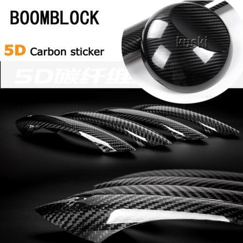 Car-Styling 5D Carbon Fiber Car Sticker For Nissan Qashqai Opel Astra J H G Kia Ceed Sorento Skoda Octavia A7 2 Auto Accessories