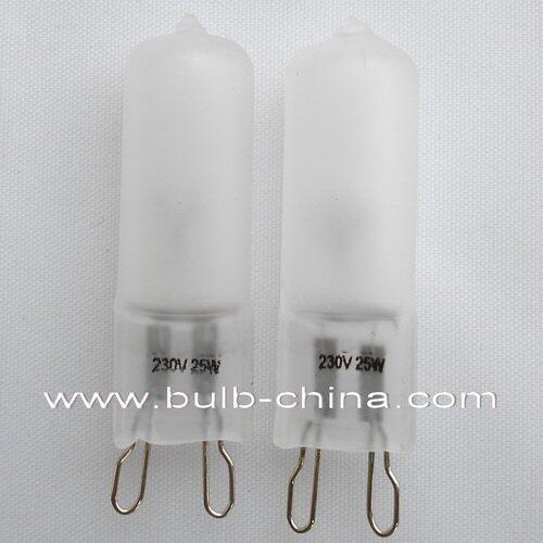 Free Shipping 230v 25w G9 New!halogen Lighting Lamps A381