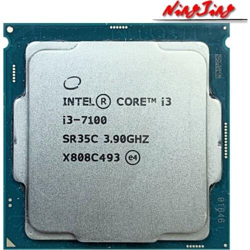 Intel Core i3-7100 i3 7100 3.9 GHz Dual-Core Quad-Thread CPU Processor 3M 51W LGA 1151