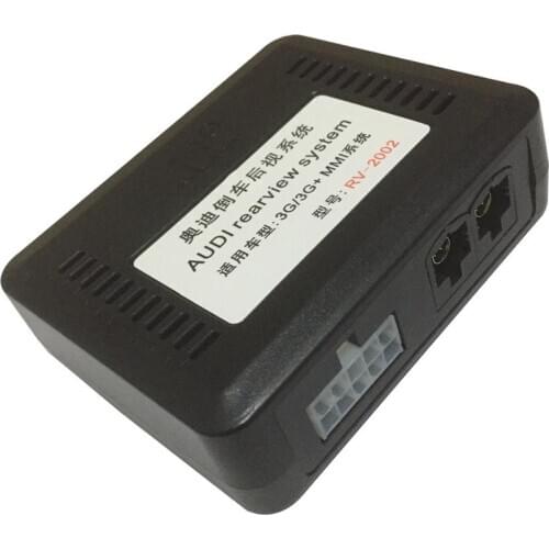 Car backup camera interface for Volkswagen Touaret with PAS Active Parking Guidelines