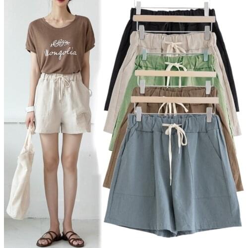 ISINBOBO Women's Cotton Shorts