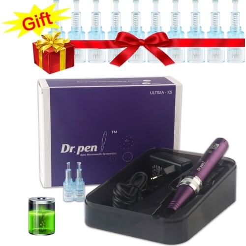 Dermapen Dr Pen Wireless Dermografo Needles Cartridges Derma Pen Cartuchos Dermapen Dr Pen Aiguille Microneedling Drag Nano