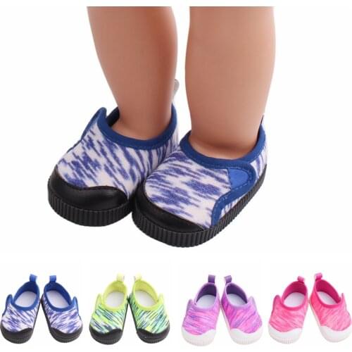 7cm Doll Shoes Clothes Handmade Boots Shoes For 18 Inch American&43Cm Baby New Born Doll Accessories For Generation Girl Toy DIY