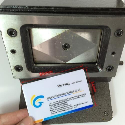 PVC Film Paper Name Card Manual ID Business Credit PVC card Cutting Machine PVC Thickness Cutting Manual Machine