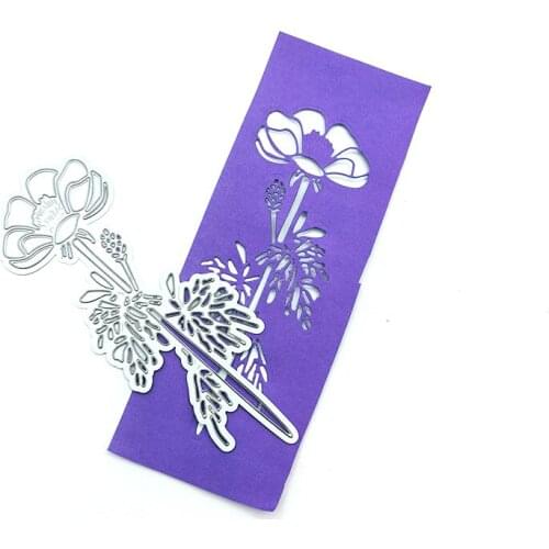 Julyarts 50*140MM Metal Die Cut Craft Cutting Dies Card Making Carbon Steel Silver DIY Scrapbook Paper Album Embossing Stencil