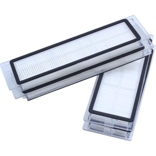 4Pcs Robotic Vacuum Cleaner robotic parts Pack HEPA Filter for xiaomi mi Robot Filters cleaner accessories