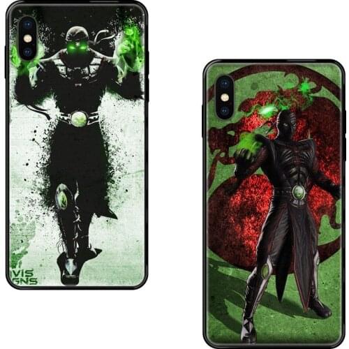 Present For Galaxy Note 4 8 9 10 20 Plus Pro J6 J7 J8 M30s M80s Ultra 2016 2017 2018 Mortal Kombat Ermac Black Soft TPU Live