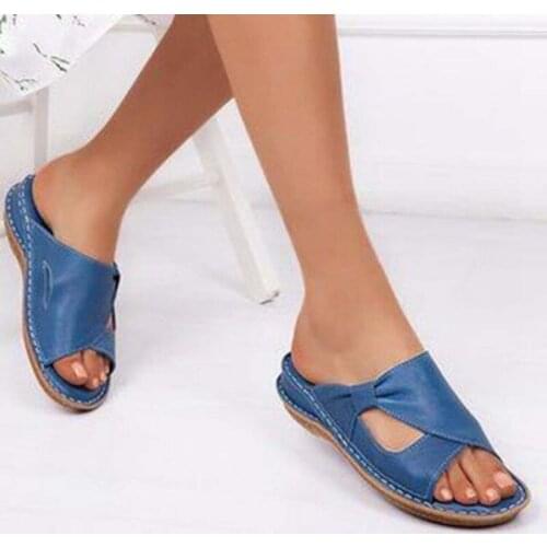 Womens Sandals Fashion Ladies Platform Casual Flat Wedge Sandals Open Toe Sandals Ladies 2021 Ladies Summer Shoes Large Size 43