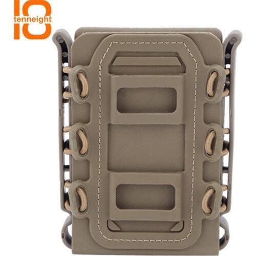 TENNEIGHT Tactical MOLLE accessory bag Outdoor Hunting Ammo Clip Pouch Cartridge tool bag 5.56 Military Airsoft Magazine Pouch