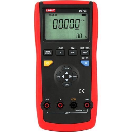 UNI-T UT705 Handheld Single Function Loop Calibrator DC Voltage/Current 24V Accuracy 0.02