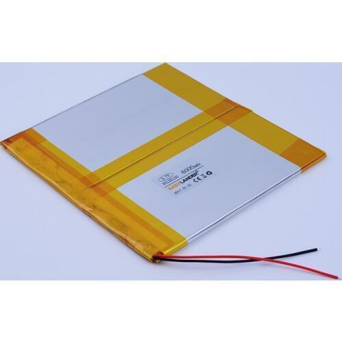 3.5X125X130mm 3.7V 6000mAh Rechargeable li Polymer Li-ion Battery For Power Bank Tablet PC Cell Speaker MID electronics 35125130