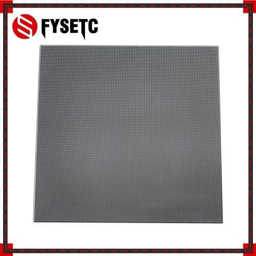 3D Ultrabase 3D Printer Platform Heated Bed Build Surface Black Glass Plate 220*220*4mm For Anet Cr-2020 Cr-8