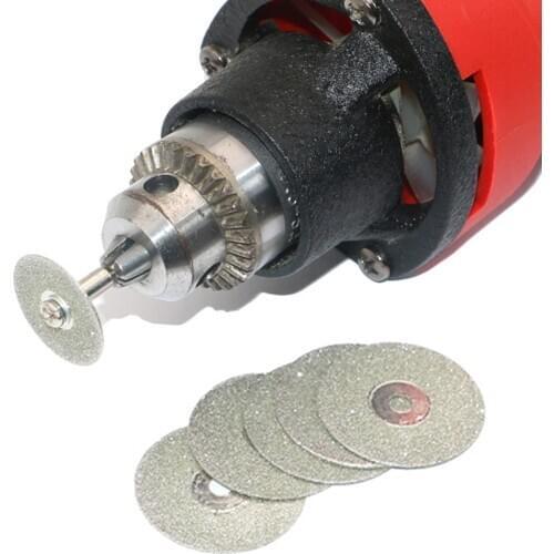 5pcs/set Dremel Tool Mini Cutting Disc For Rotary Accessories Diamond Grinding Wheel Rotary Circular Saw Blade Abrasive Disc