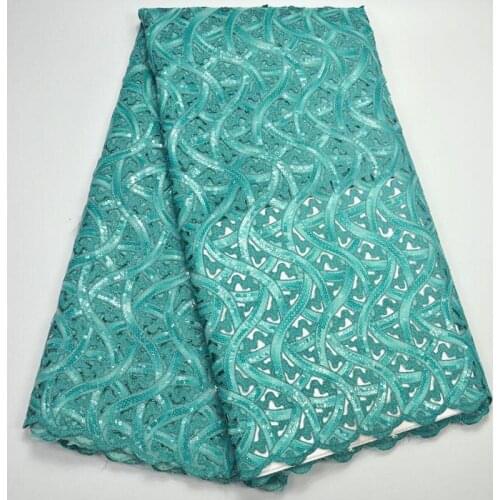 5 yards Handcut lace fabric African organza lace with lots of sequins high quality and exclusive for wedding big occasion XY4023