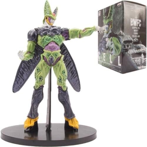 Draon Ball Super Cell Anime Action Figure PVC Stand Model Toys Dolls Goku Broly Figurine Figural Collection Juguetes Brinquedos