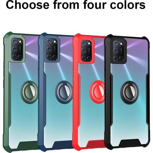 Armored Phone Case On For Infinix Note 7 Hot 9 10s 10 Play S4 S5 Lite Pro Smart 4 HD 2021 Zero 8 8i Ring Holder Shockproof Cover