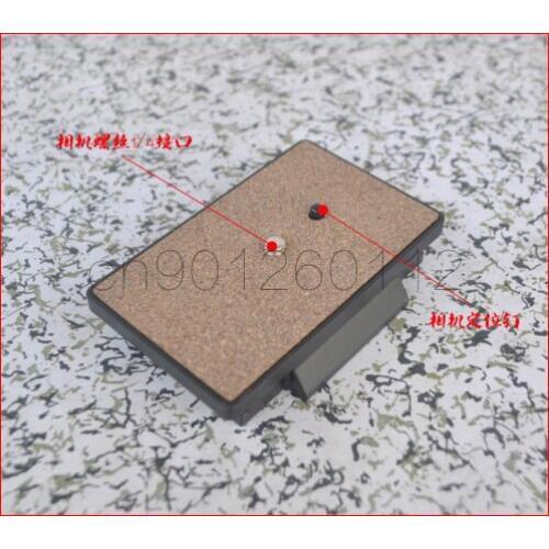 Quick Release Plate with 1/4 UNC Screw Mount for Yunteng 998 Panoramic video Head VCT-998RM