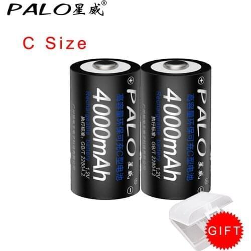 C size rechargeable battery type C 1.2V NI-MH nimh rechargeable batteries For Gas Cooker Radio Flashlight LED light Refrigerater