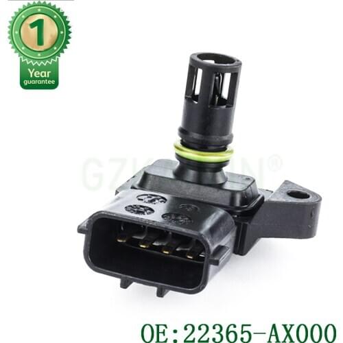 High Air Flow Meter 22365-AX000 5WK96819 for Nissan Micra K12 22365-AX000 5WK98819 22365 AX000 Map Pressure Sensor
