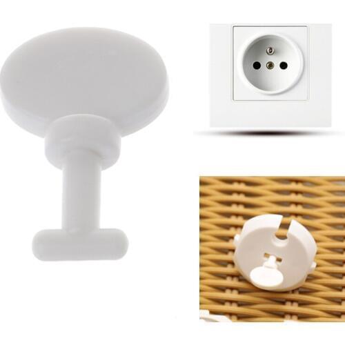 French Standard Power Socket Electrical Outlet Baby Kids Child Safety Guard Protection Anti Electric Shock Plugs Protector Cover