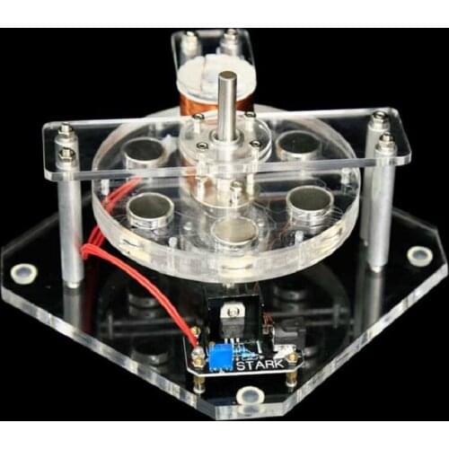 Magnetic suspension motor, magnetic suspension bearing motor, high-speed brushless motor principle model DIY creative