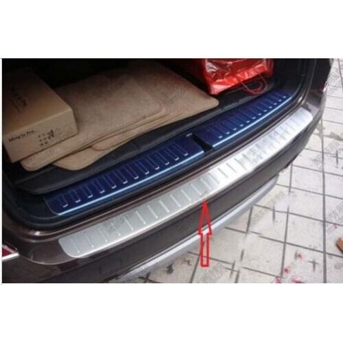 REAR BUMPER PLATE SILL COVER for X3 F25 2011 2012 2013