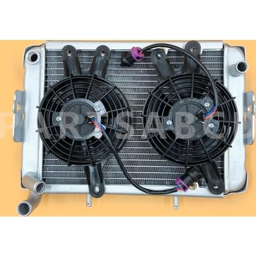 New Radiator With Fans for Linhai Hytrack 260cc 300cc LH260 LH300 Atv Quad Parts