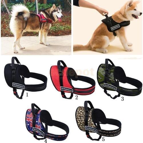 Petsola Soft Paded Dog Harness Color Medium Large Big Dog Pet Adjustable Vest Chest Harness