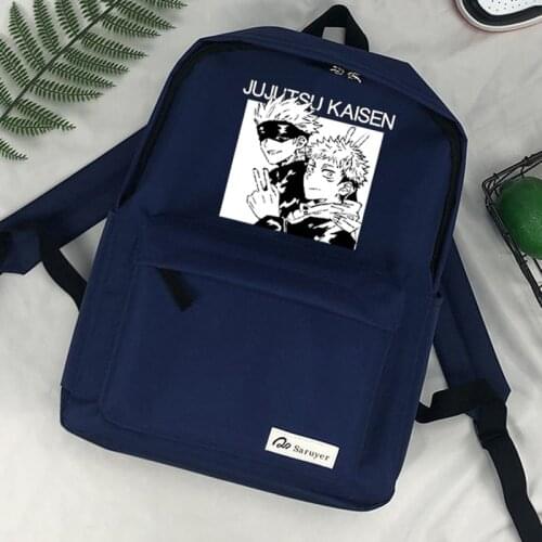 Jujutsu Kaisen bagpack travel anime designer infantil plecaki borse da donna sac femme backpack