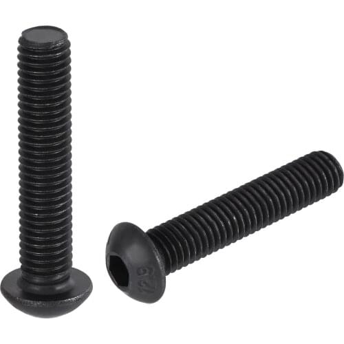 Uxcell M8x40mm Hex Socket Button Head Cap Bolts Screws 304 Stainless Steel 50pcs