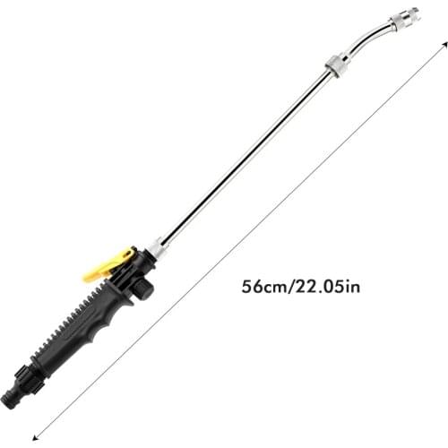 3 Size High Pressure Water Gun Metal Water Gun Jet Garden Washer Hose Wand Nozzle Sprayer Watering Spray Sprinkler Cleaning Tool