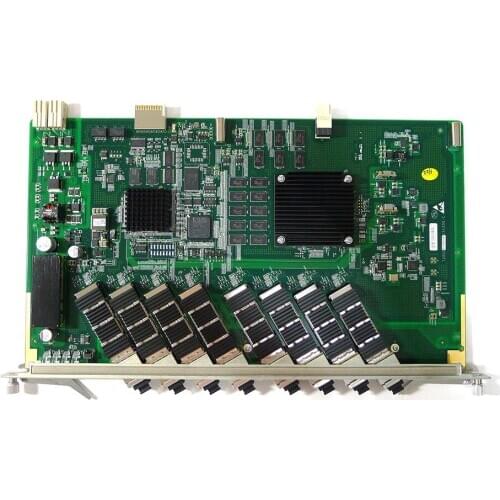 Z TE 10G GPON board GTBO service card with 8 XFP Combo module for OLT C300 C320