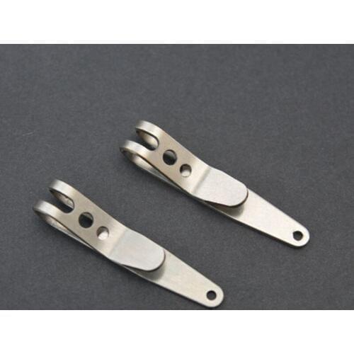 301 Stainless Steel EDC Bag Suspension Clip with Key Ring Carabiner Outdoor Quicklink Tool Multi Tools Pocket Camping Key Ring