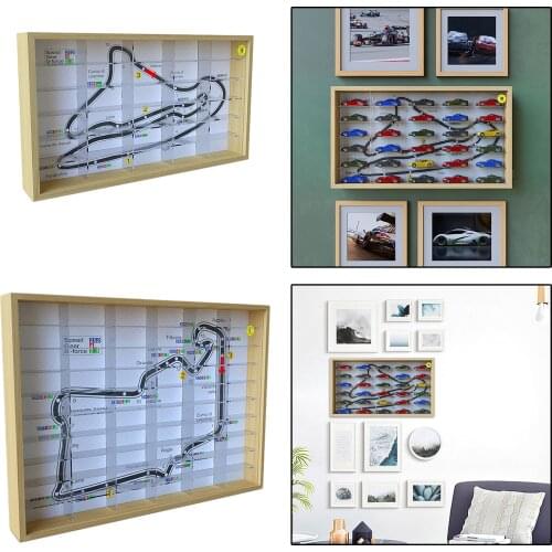 30/60 Car Compartment Diecast Display Case 1/64 scale Model Car